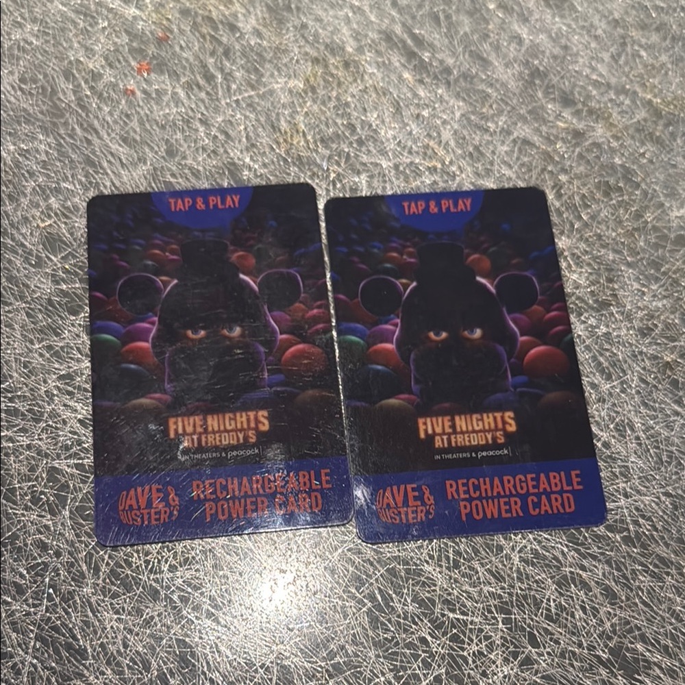 Rechargeable Power Card - Five Night at Freddy’s